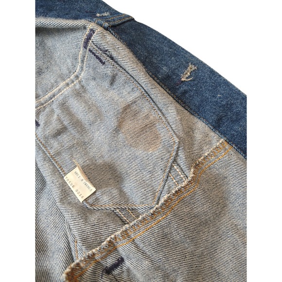 Vintage Levis Jean Type 3 Denim Trucker Jacket Made In USA  70506-0216 Size 48R - Picture 5 of 5